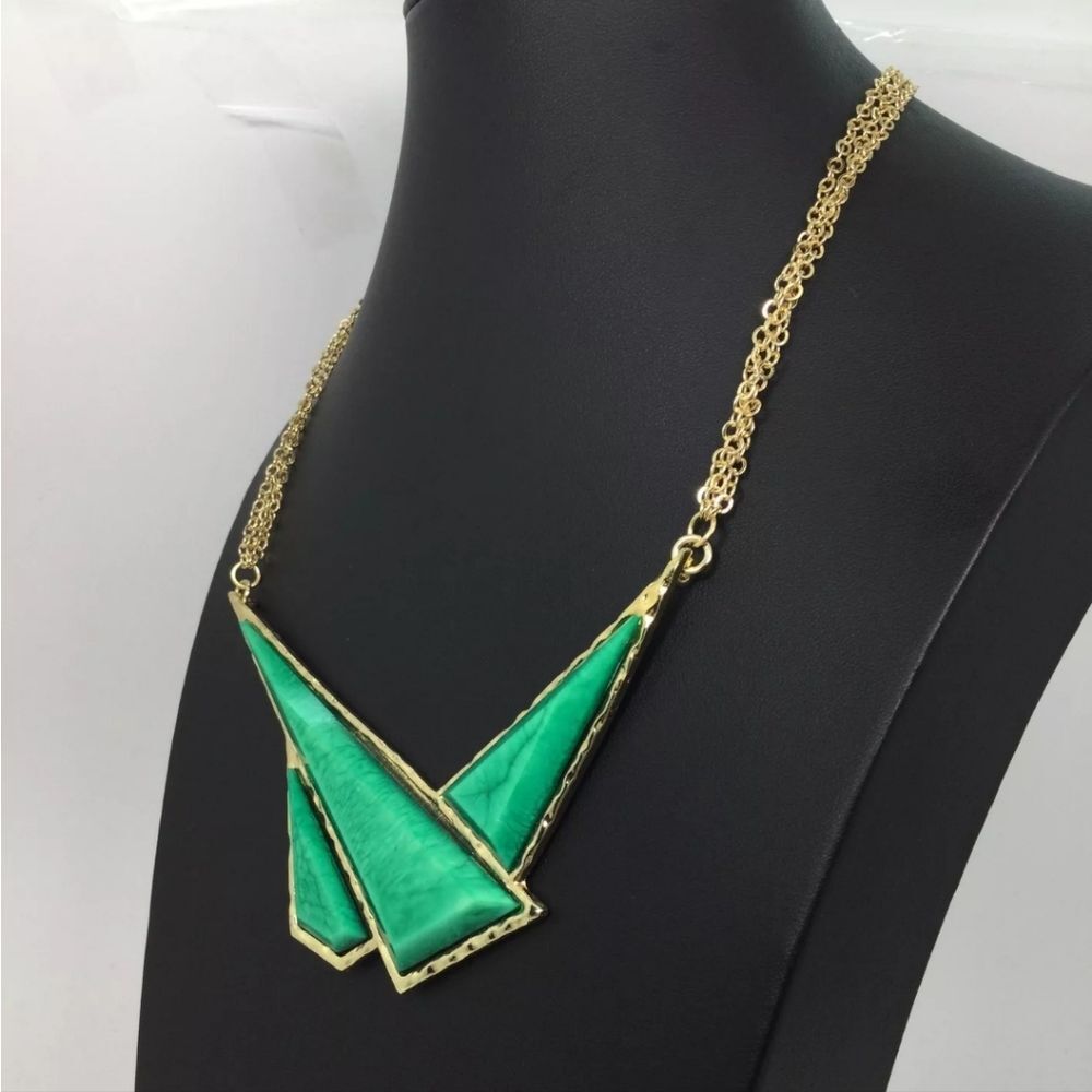  Amrita Singh Faux Turquoise Necklace NWT - Picture 3 of 5